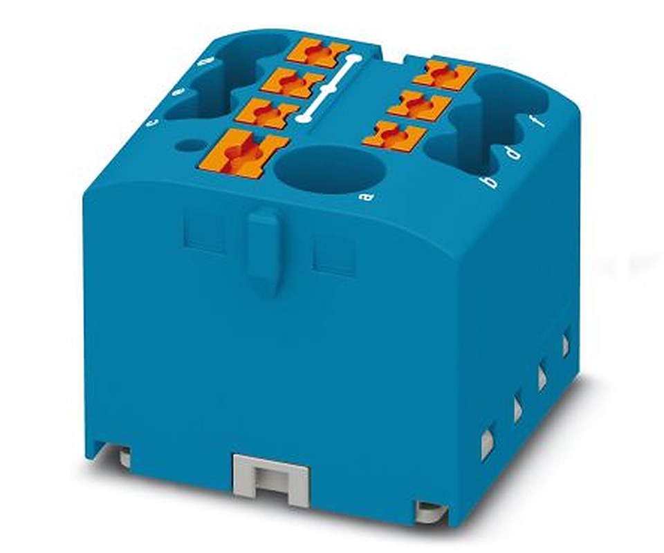 Phoenix Contact Distribution Block, 7-Way, 57A
