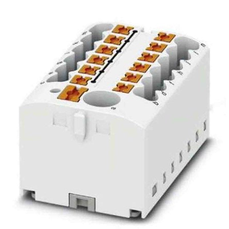 Phoenix Contact Distribution Block, 13 Way, 450V, 24A, White