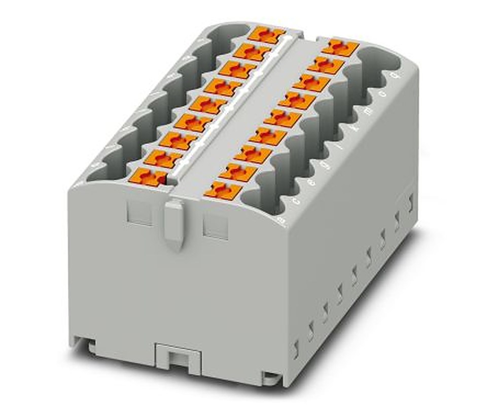 Phoenix Contact PTFIX Series Distribution Block, 18-Way, 24A