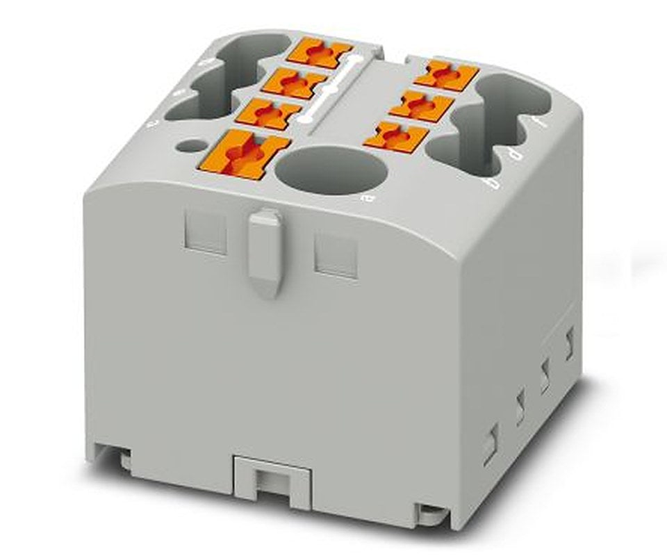 Phoenix Contact PTFIX Series Distribution Block, 7-Way, 41A