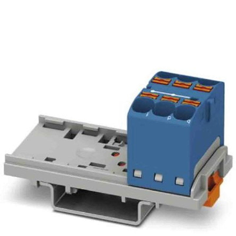 Phoenix Contact Distribution Block, 6 Way, 800V, 32A, Blue