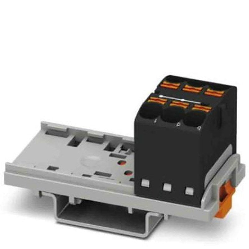Phoenix Contact Distribution Block, 6 Way, 800V, 32A, Black