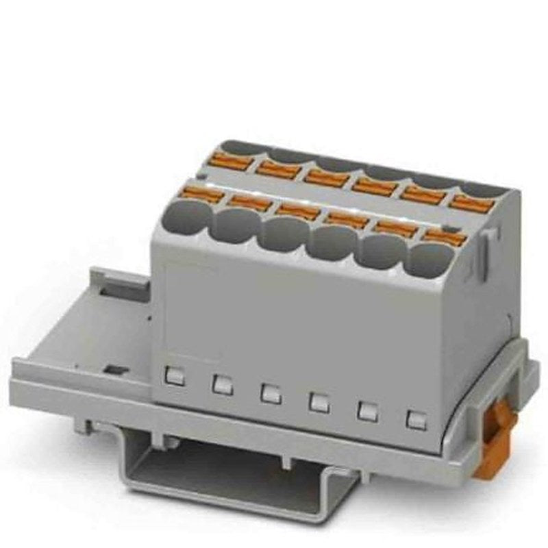 Phoenix Contact Distribution Block, 6 Way, 800V, 32A, Grey