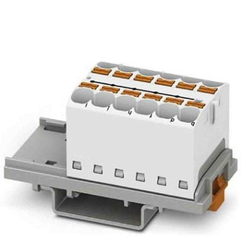 Phoenix Contact Distribution Block, 12 Way, 800V, 32A, White