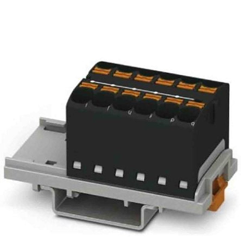 Phoenix Contact Distribution Block, 12 Way, 800V, 32A, Black