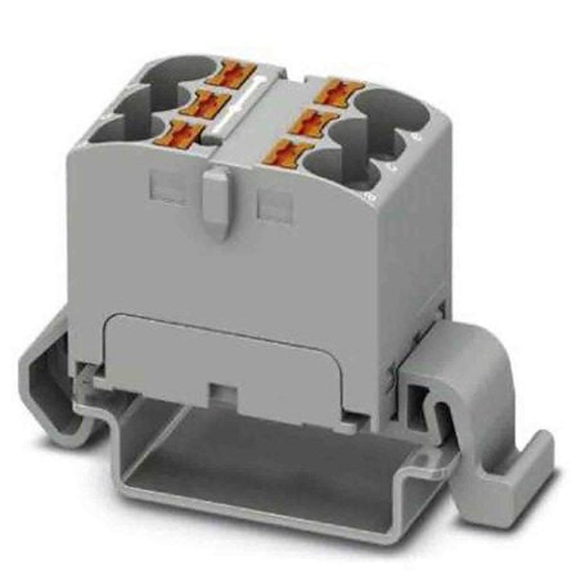Phoenix Contact Distribution Block, 6 Way, 800V, 32A, Grey
