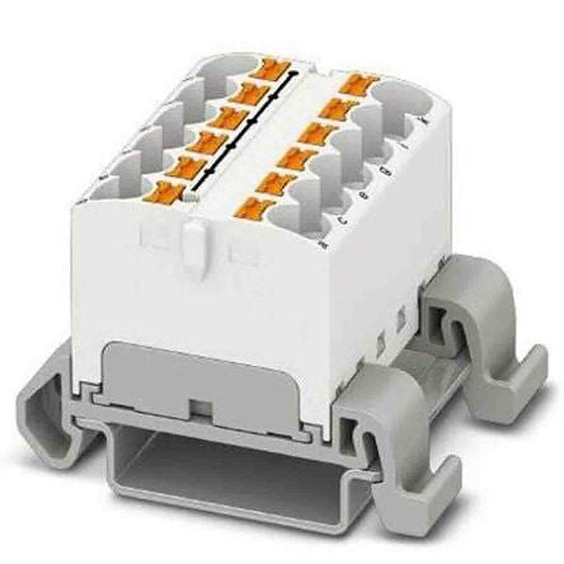 Phoenix Contact Distribution Block, 12 Way, 800V, 32A, White