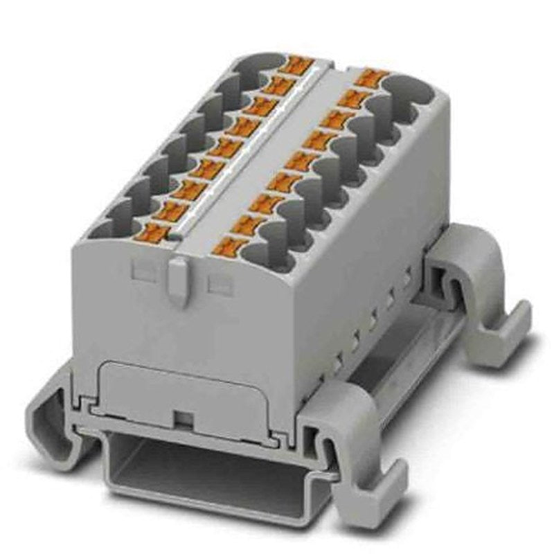 Phoenix Contact Distribution Block, 18 Way, 800V, 32A, Grey