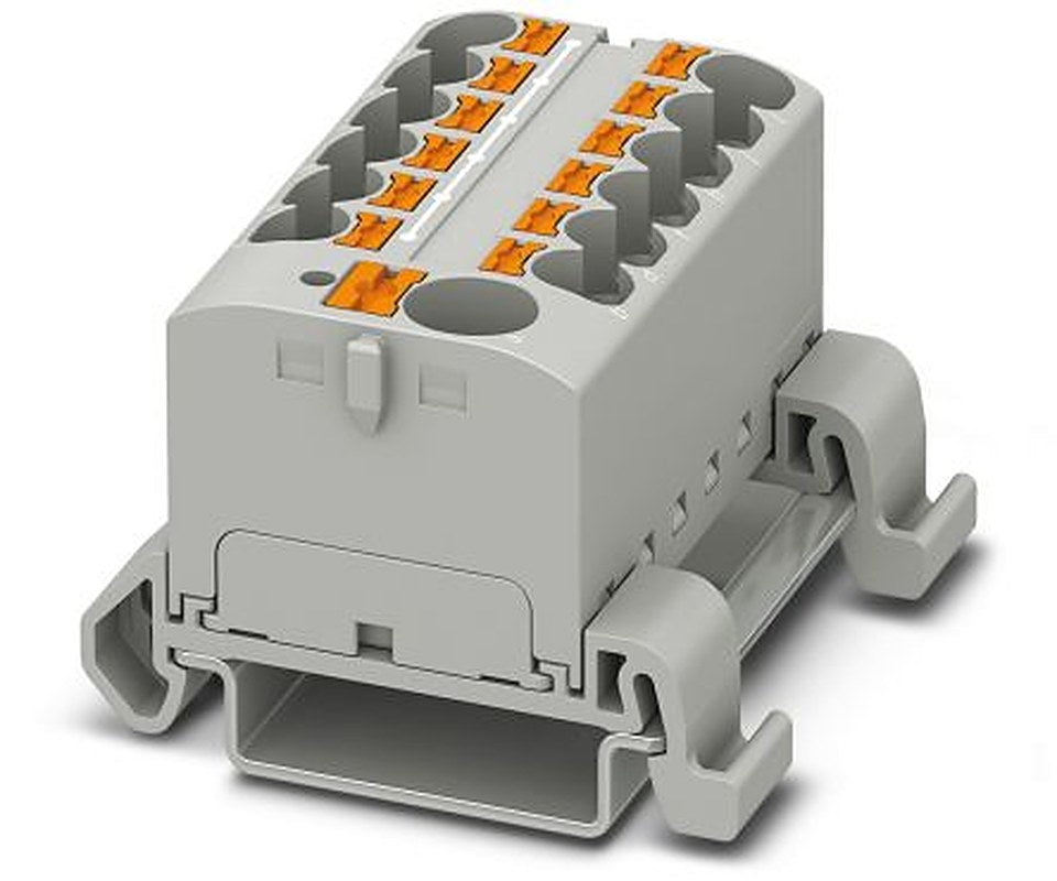 Phoenix Contact Distribution Block, 13 Way, 800V, 24A, Blue