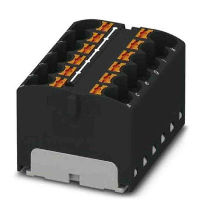 Phoenix Contact Distribution Block, 12 Way, 450V, 32A, Black