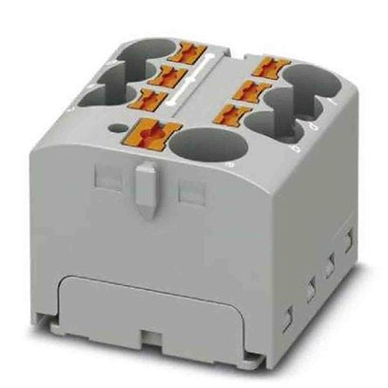 Phoenix Contact Distribution Block, 7 Way, 450V, 32A, Grey