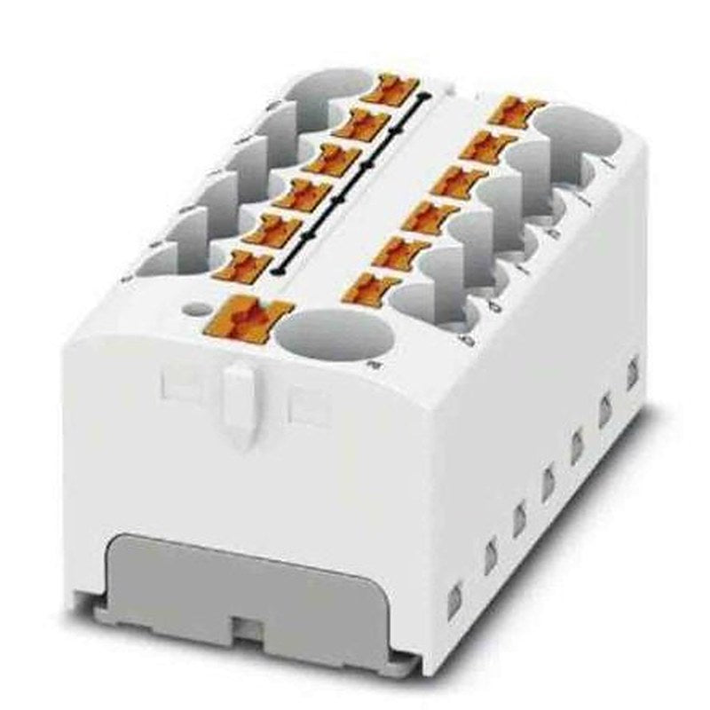 Phoenix Contact Distribution Block, 13 Way, 450V, 32A, White