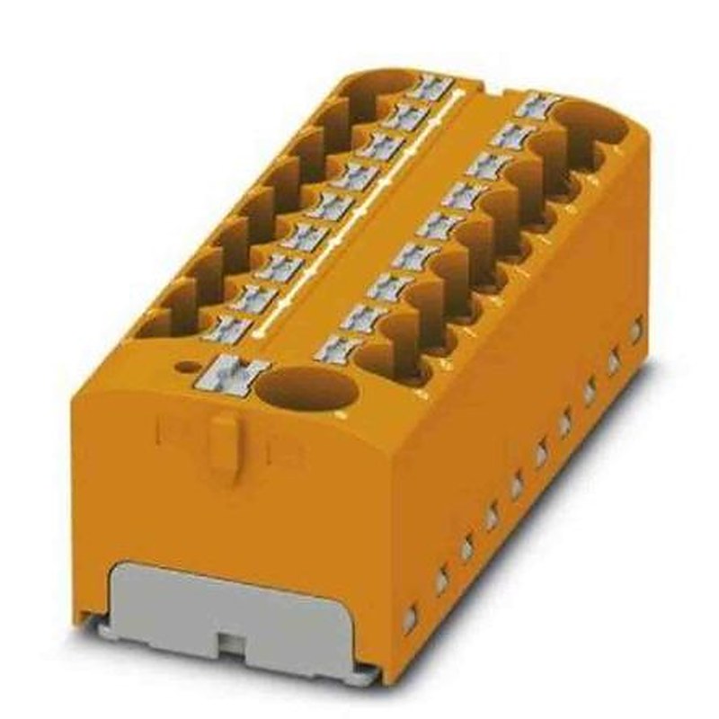 Phoenix Contact Distribution Block, 19 Way, 450V, 32A, Orange