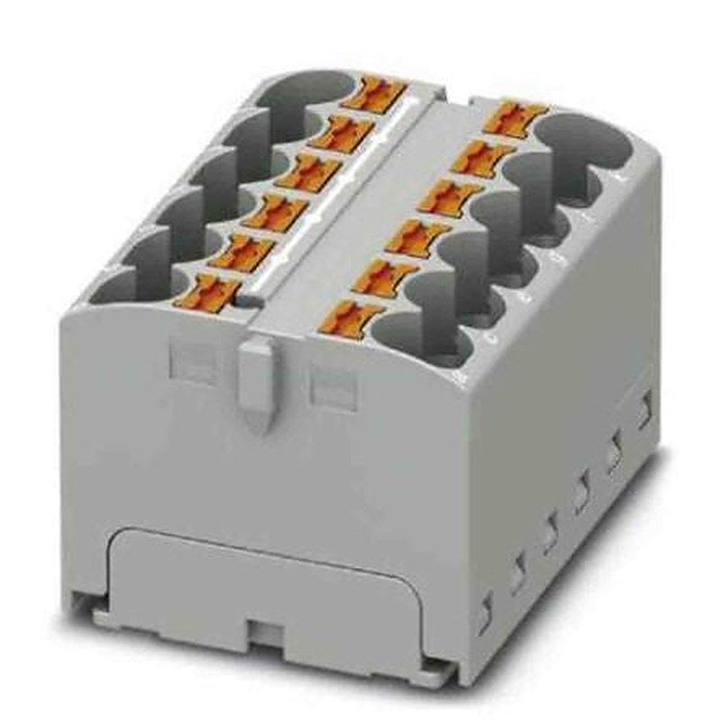 Phoenix Contact Distribution Block, 12 Way, 450V, 32A, Grey