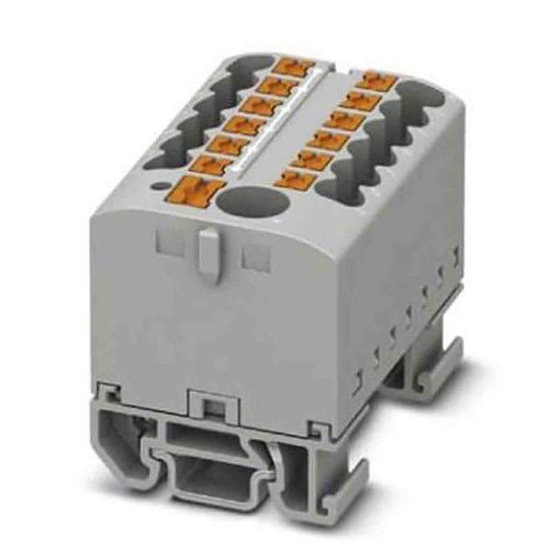 Phoenix Contact Distribution Block, 13 Way, 690V, 24A, Grey