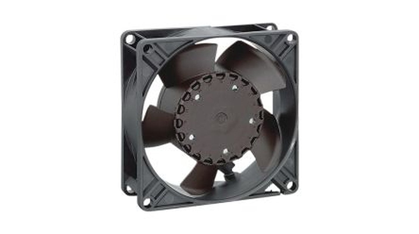 ebm-papst 3300N Series Axial Fan, 48V dc, 104 m³/h, 5.4 W, 90 mA Max 92 mm 92mm 32 mm