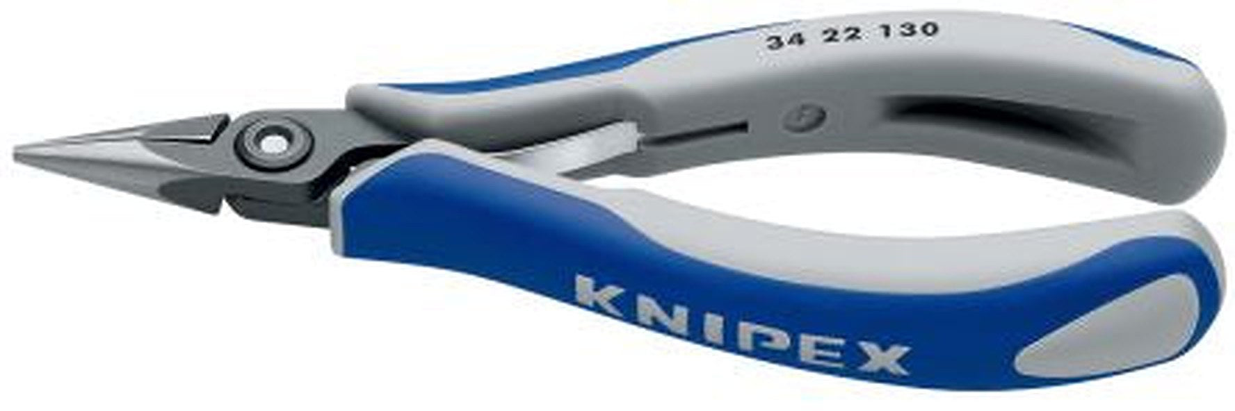 Knipex 34 22 1-Piece Long Nose Plier Round, 131mm Overall, 23mm Jaw
