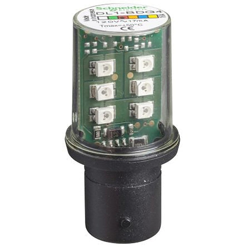 Schneider Electric BA15D LED Lamp, Red