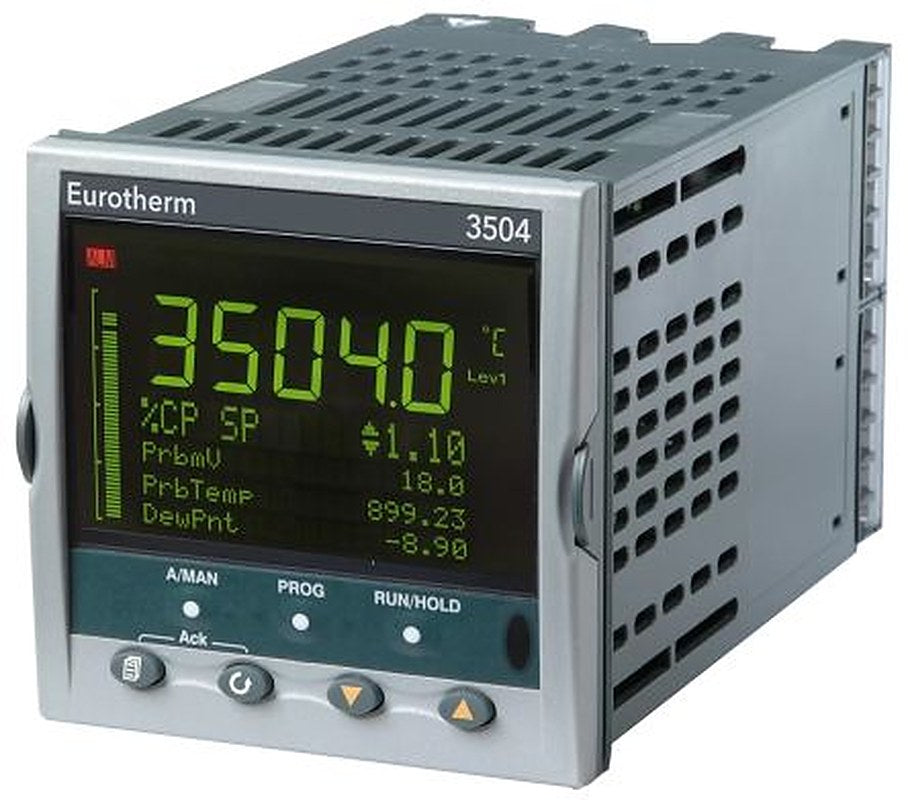 Eurotherm 3504 Panel PID Temperature Controller 6 Input, 6 Output Analogue, Relay 264V ac On-Off
