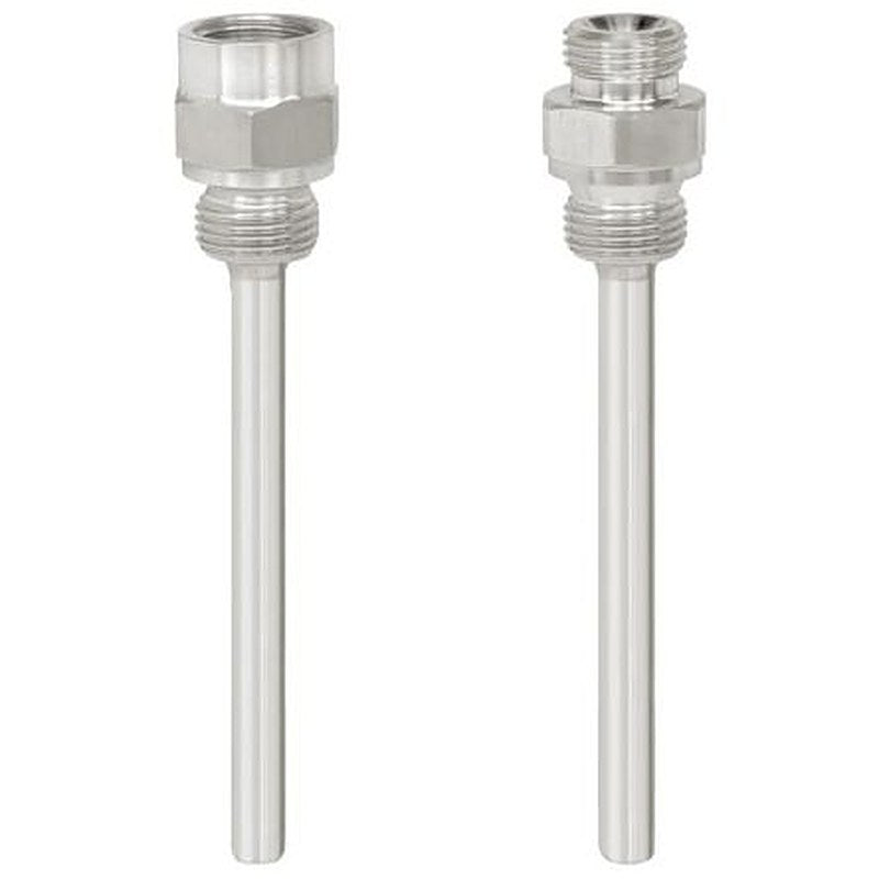 WIKA 35112476 Thermometer Accessory Threaded Protection Tube for Use with Thermometer