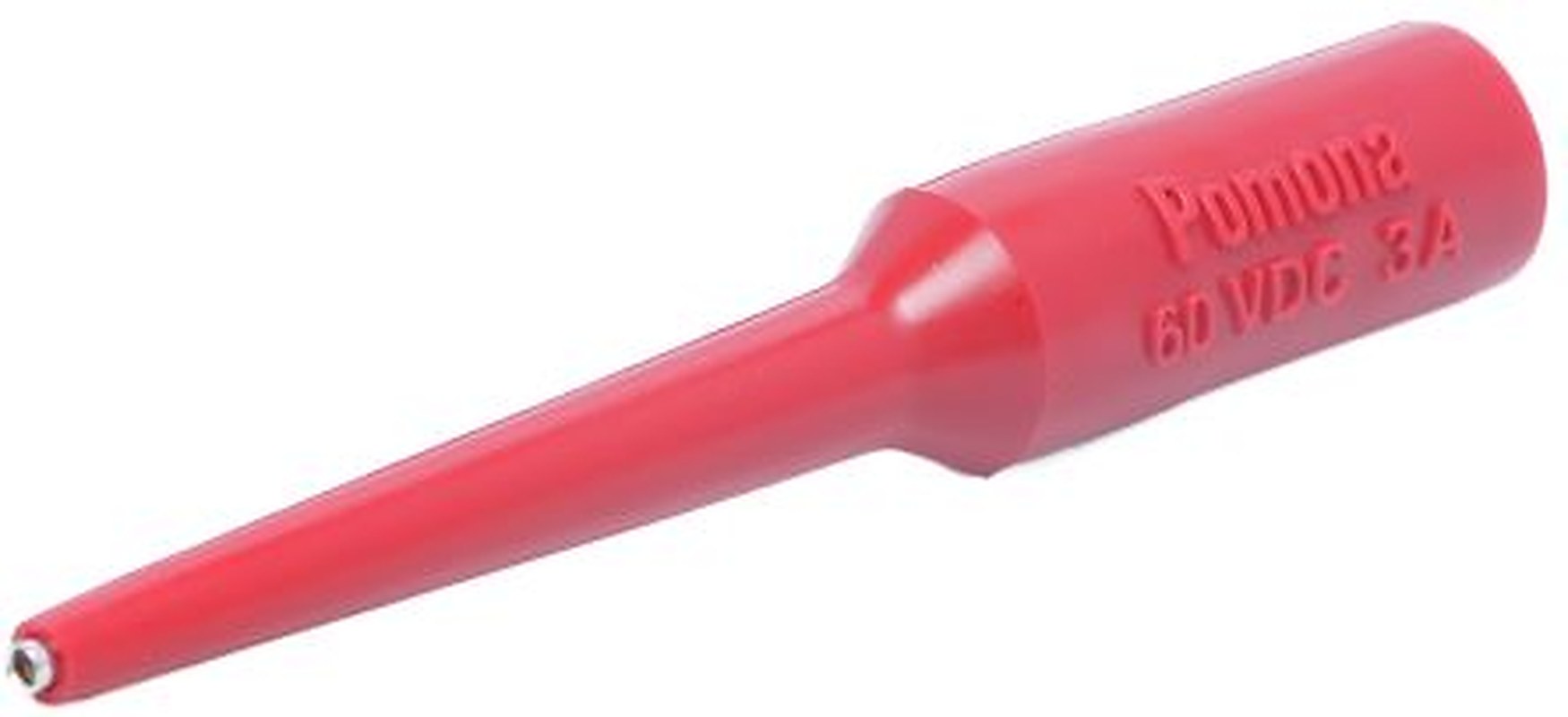 Fluke Red Test Connector Adapter With Brass, Copper contacts and Gold, Nickel Plated