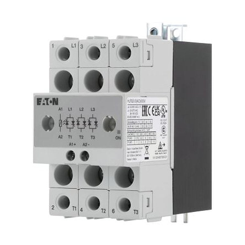 Eaton HLR Series Solid State Relay, 20 A Load, Chassis Mount, 660 V ac Load, 275V ac Control