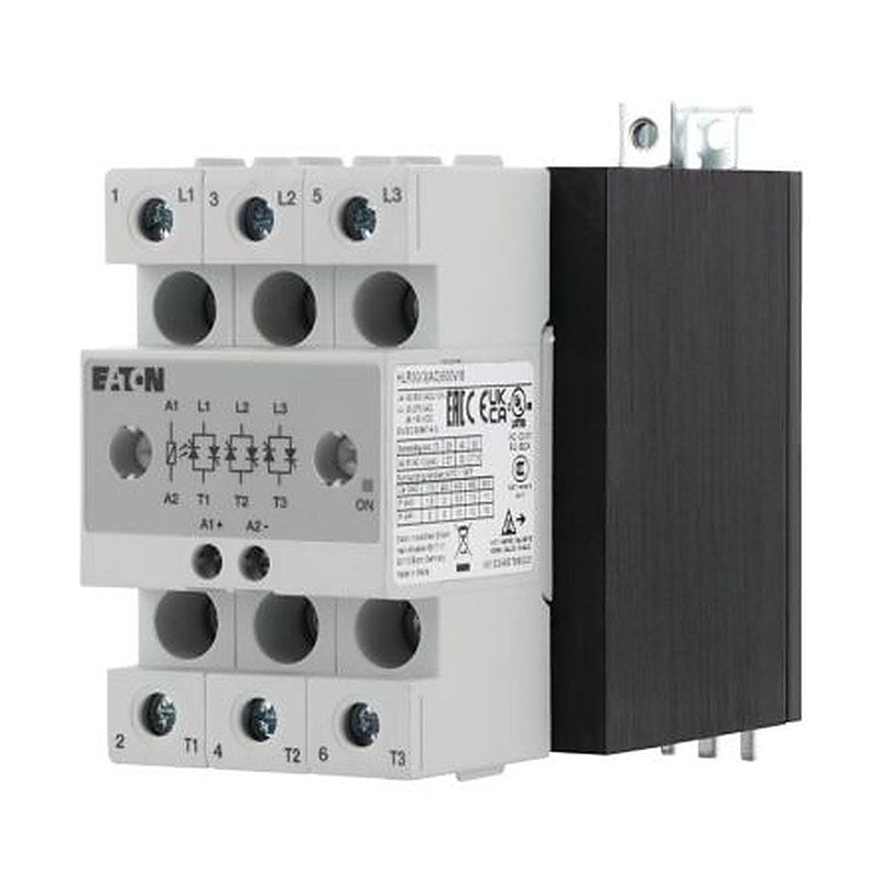 Eaton HLR Series Solid State Relay, 30 A Load, Chassis Mount, 660 V ac Load, 275V ac Control