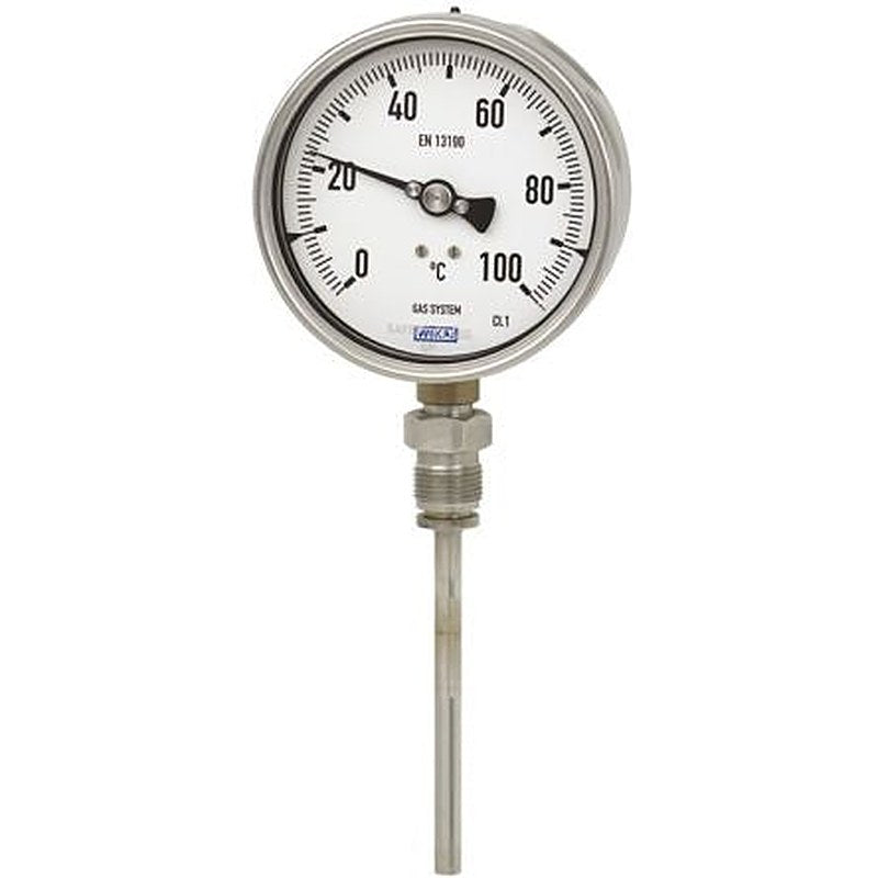 WIKA Dial Thermometer 120 °C, 3628702