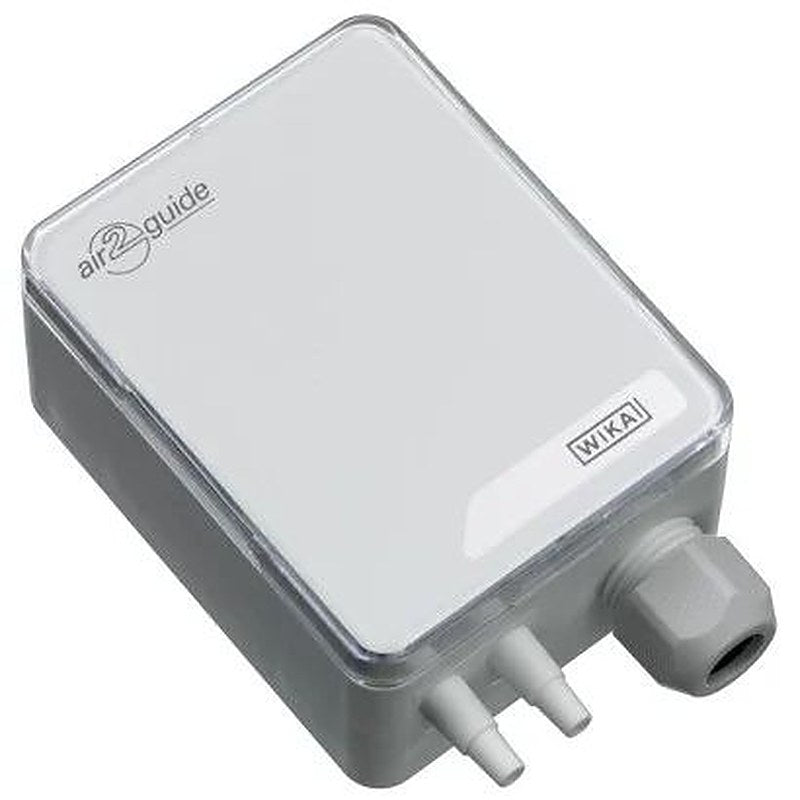 WIKA A2G-50 Series Pressure Sensor, 0 to 10 V, 4 to 20 mA, 3-Wire Output -250 Pa 20 kPa, Differential Pressure Reading