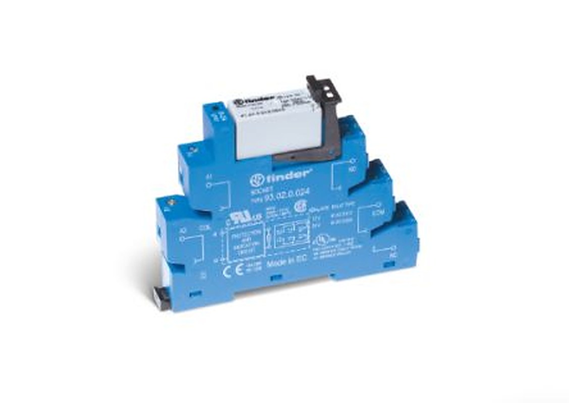 Finder 38 Series Interface Relay Module, DIN Rail, 24V dc Coil, SPDT