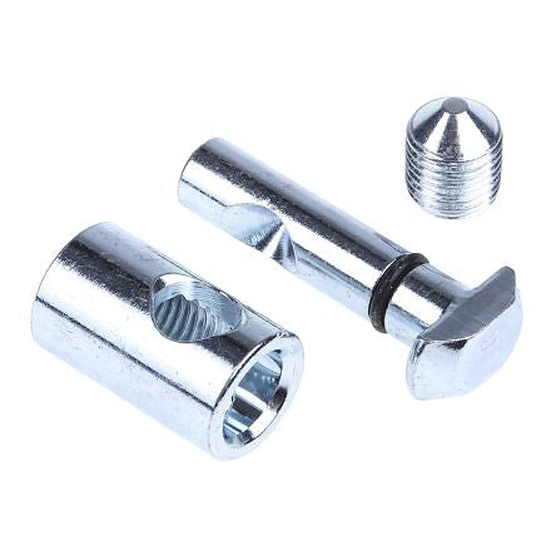 Bosch Rexroth 17 Quick Connector, Connecting Component, Strut Profile 10 mm, Groove Size 10 mm, Round Tube Size 60 mm