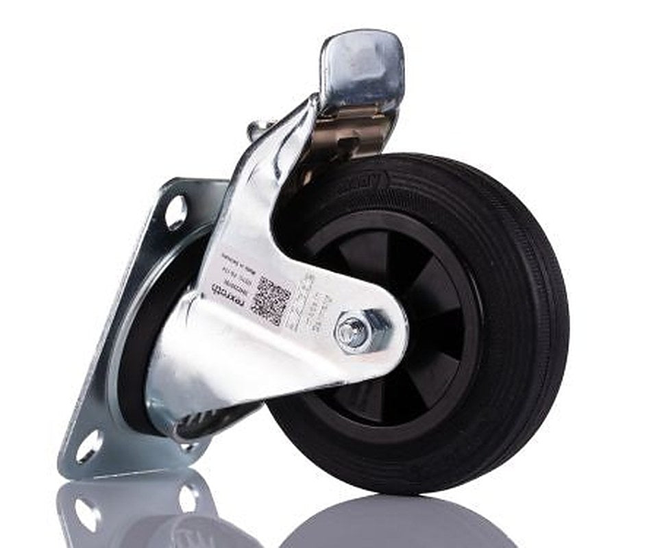 Bosch Rexroth M8 Thread Rubber Trestle Wheel