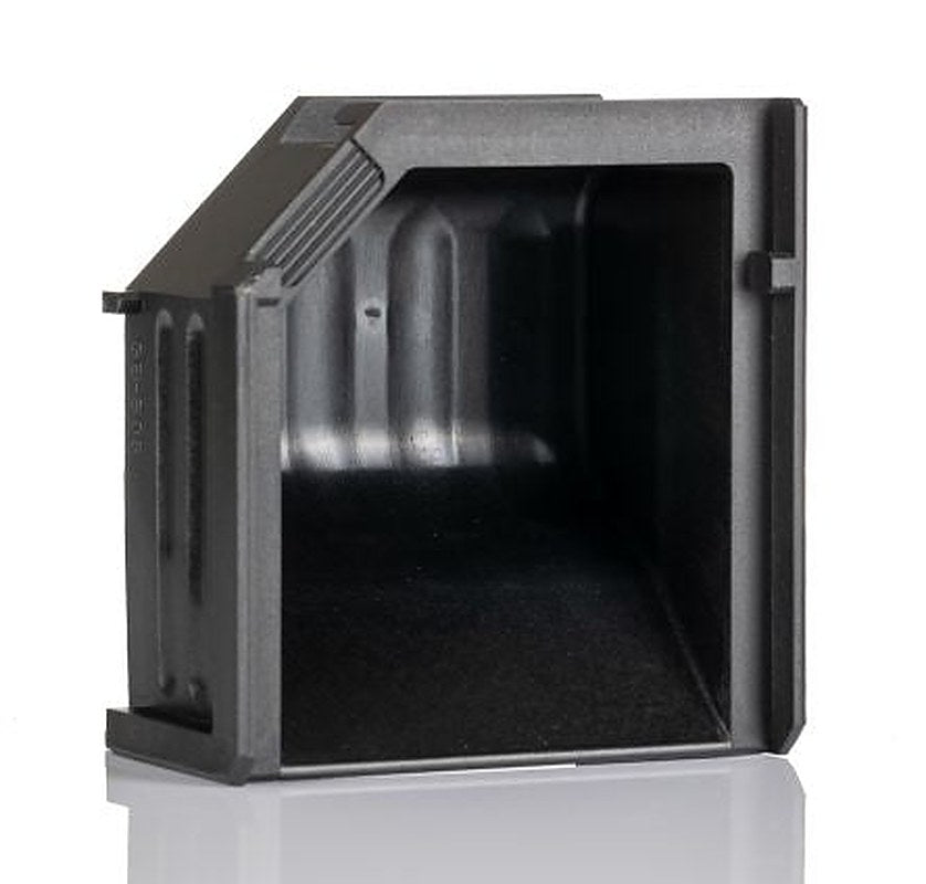Bosch Rexroth Plastic Storage Bin, 86 mm x 82 mm x 50 mm, Black