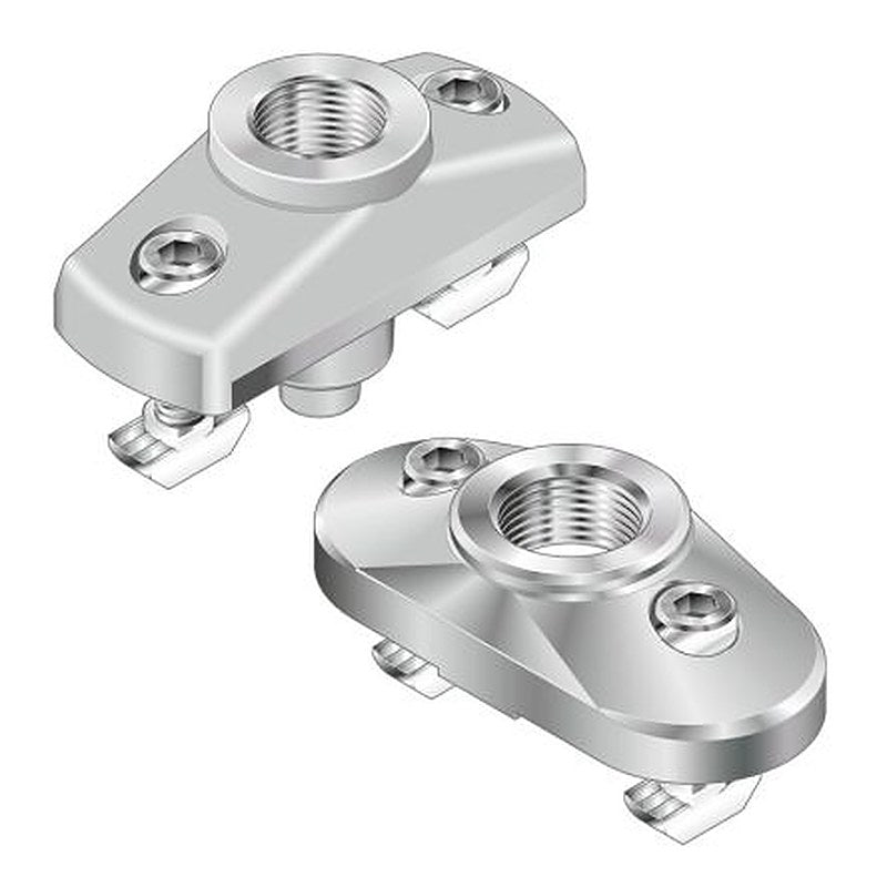 Bosch Rexroth 1/2 in G Connecting Clamp, Connecting Component, Strut Profile 45 mm, Groove Size 10 mm