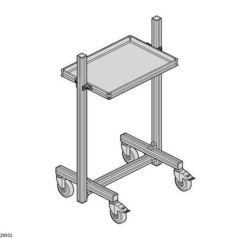 Bosch Rexroth Ball Bearing, Polypropylene Tool Holder Logistic Shelves 45 mm