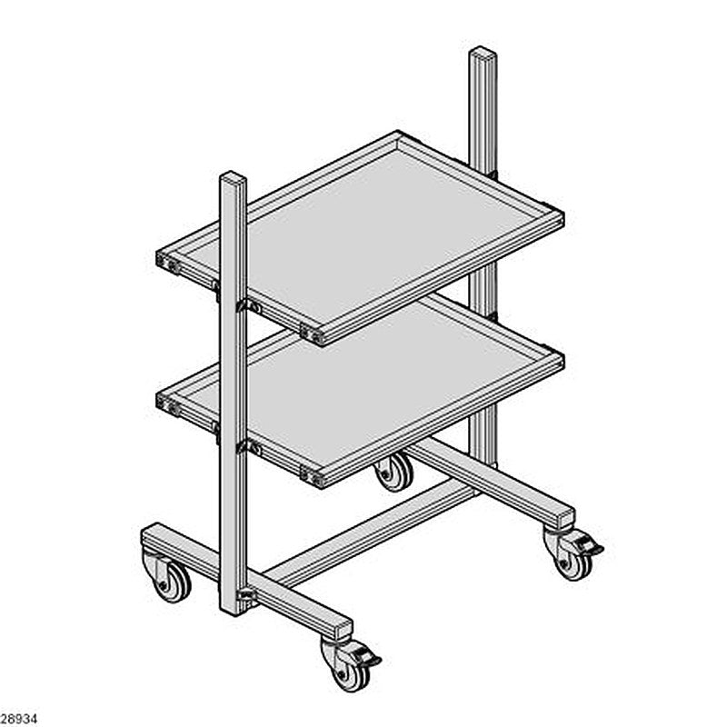 Bosch Rexroth Tool Holder Logistic Shelves 22 mm