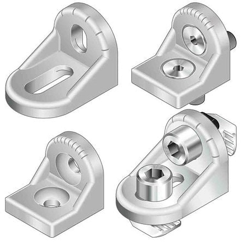 Bosch Rexroth S12 Mounting Bracket, Connecting Component, Groove Size 8 to 10 mm²