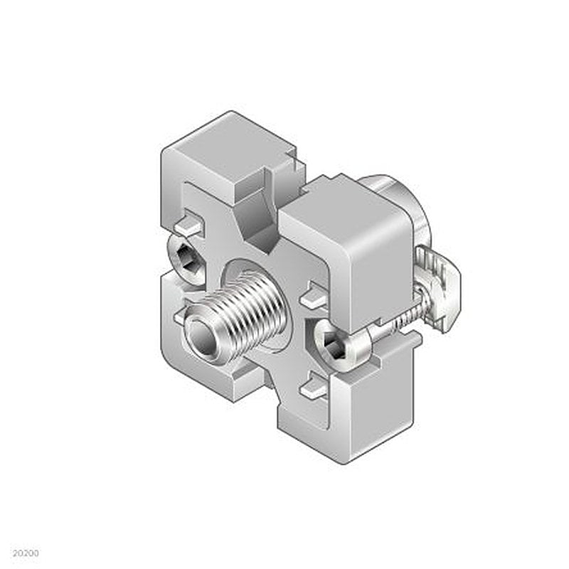 Bosch Rexroth 12 mm T-Connector, Connecting Component, Strut Profile 10 mm, Groove Size 10 mm