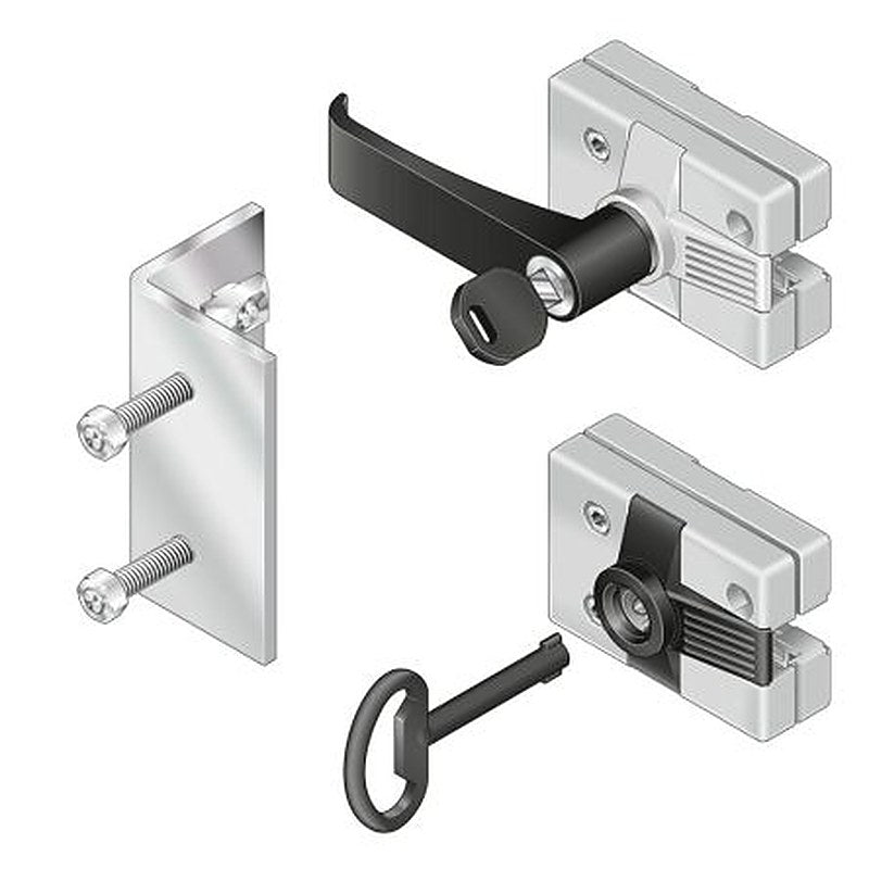 Bosch Rexroth Galvanised Steel Door Profile, 8 to 10 mm² Strut Profile