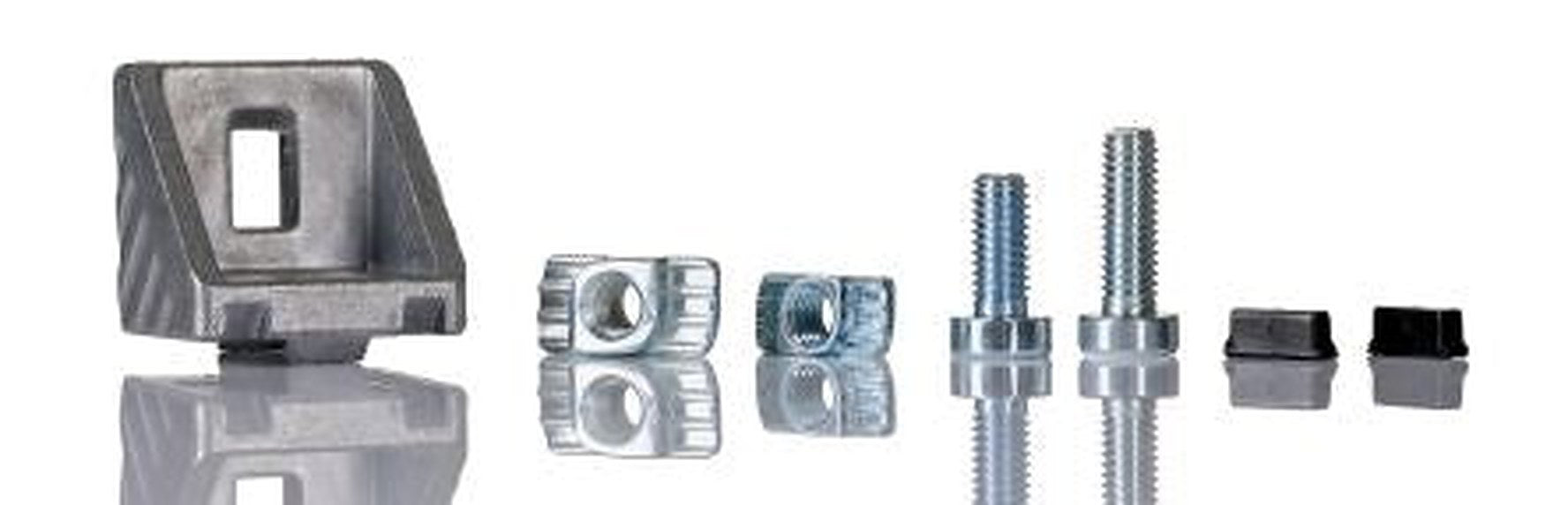 Bosch Rexroth M6 Mounting Bracket, Connecting Component, Strut Profile 30 mm, Groove Size 8 to 10 mm²