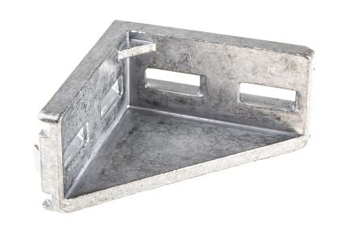Bosch Rexroth M8 Angle Bracket, Connecting Component, Strut Profile 45 mm, Groove Size 10 mm