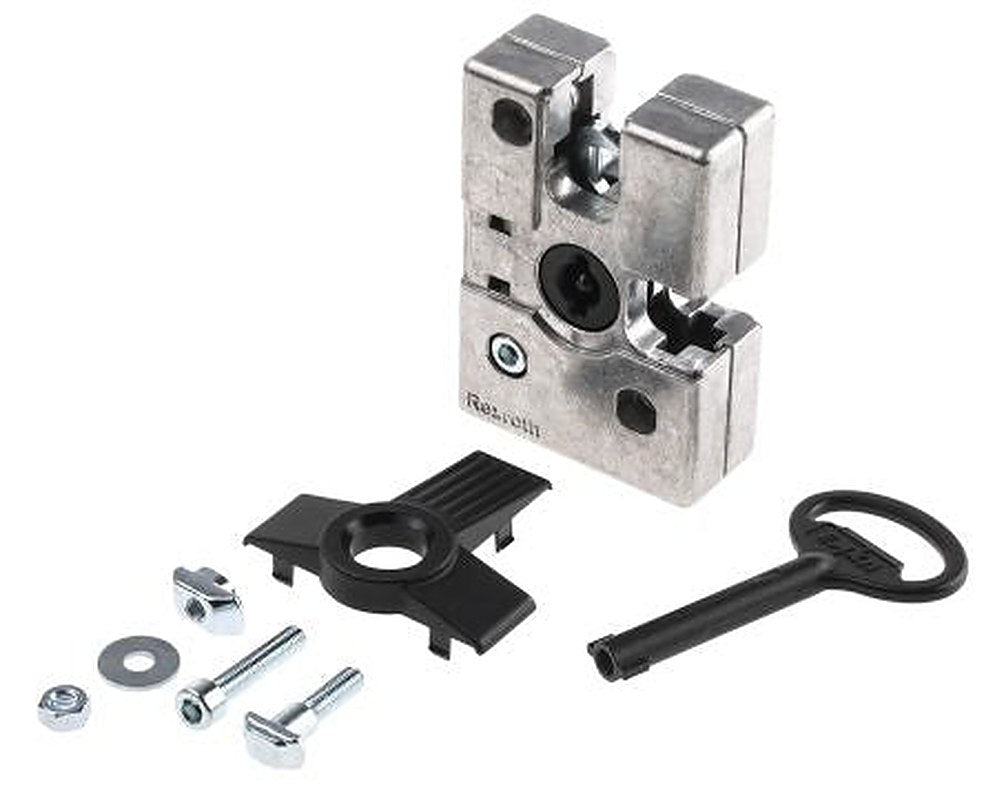 Bosch Rexroth Die Cast Aluminium Two-Way Lock MGE 8 to 10 mm² Slot, 30 to 45 mm² Strut Profile