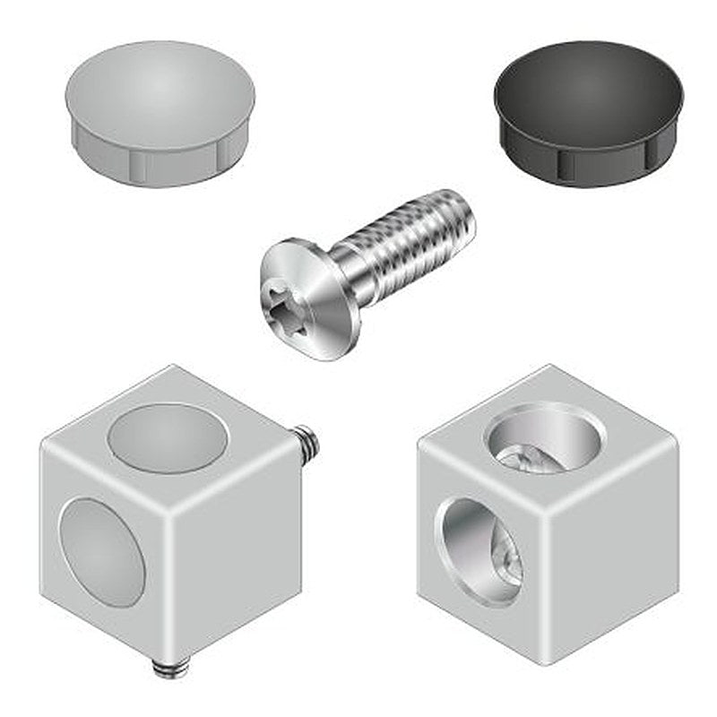 Bosch Rexroth Corner Connector, Connecting Component, Strut Profile 10 mm, Groove Size 10 mm