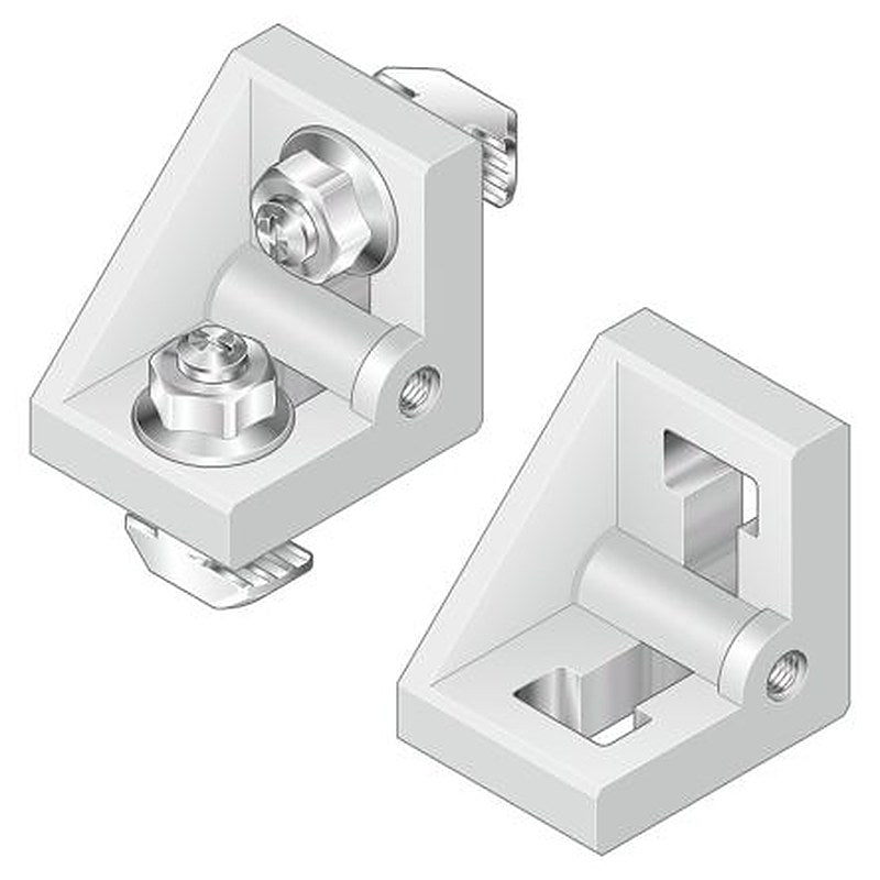 Bosch Rexroth M4 Angle Bracket, Connecting Component, Strut Profile 20 x 20 mm, Groove Size 6 mm