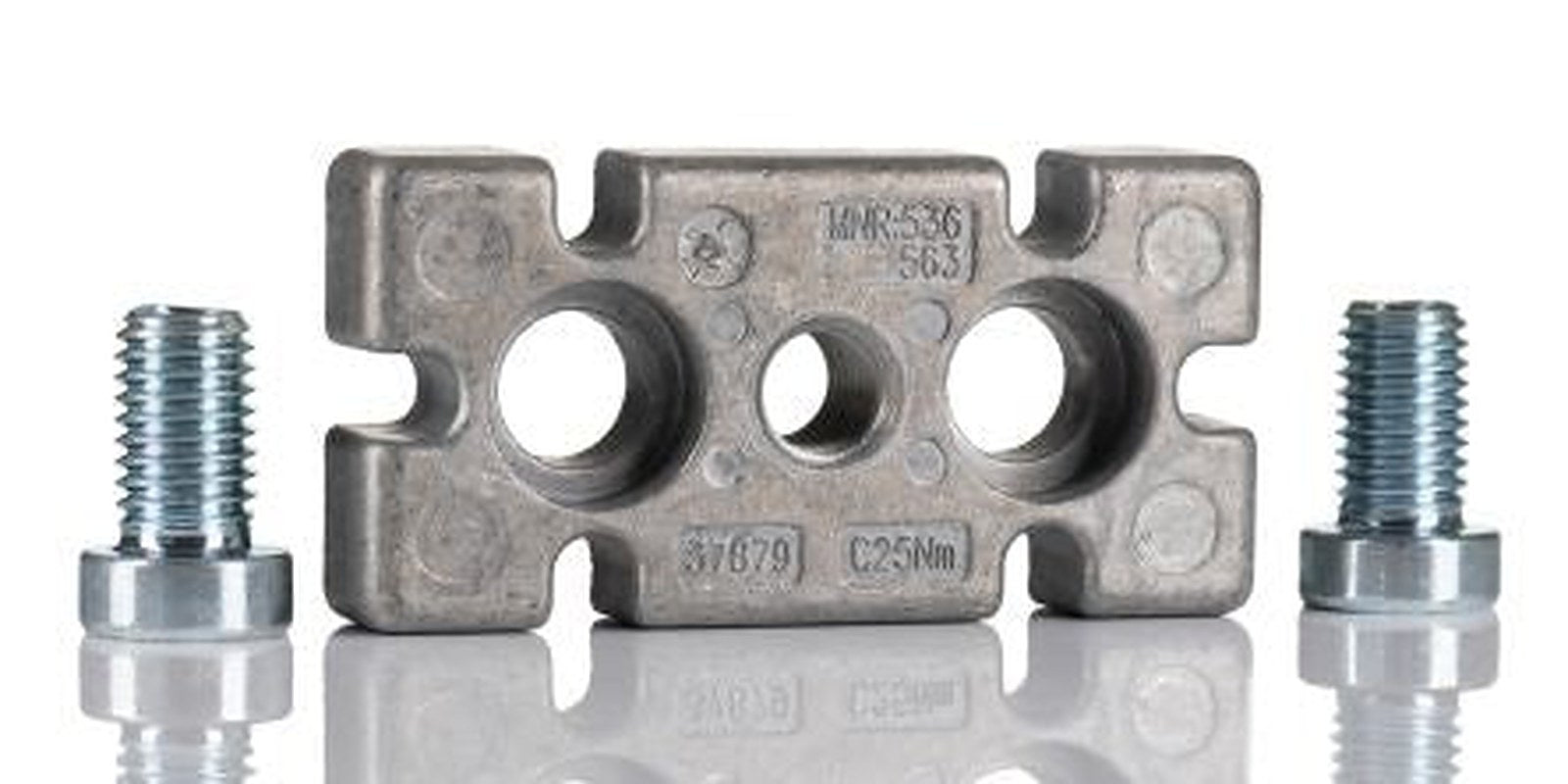 Bosch Rexroth M12 Levelling Foot Plate, Connecting Component, Strut Profile 40 x 80 mm, Groove Size 8 to 10 mm²