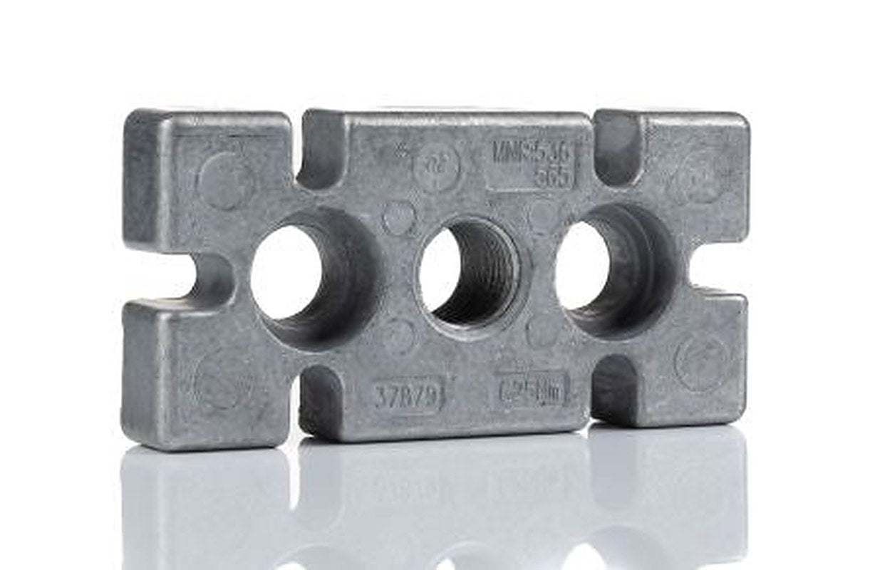Bosch Rexroth M16 Levelling Foot Plate, Connecting Component, Strut Profile 45 mm, Groove Size 8 to 10 mm²