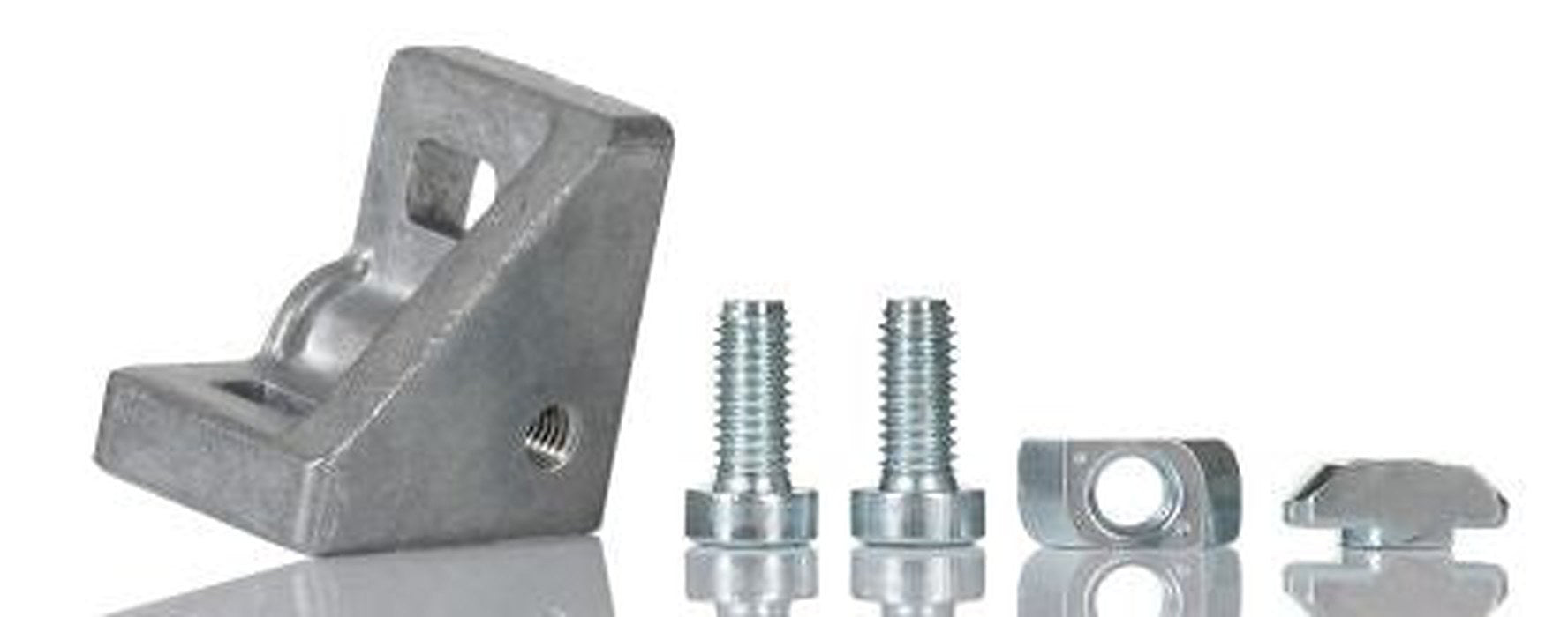 Bosch Rexroth M6 Mounting Bracket, Connecting Component, Strut Profile 8 mm, Groove Size 8 mm