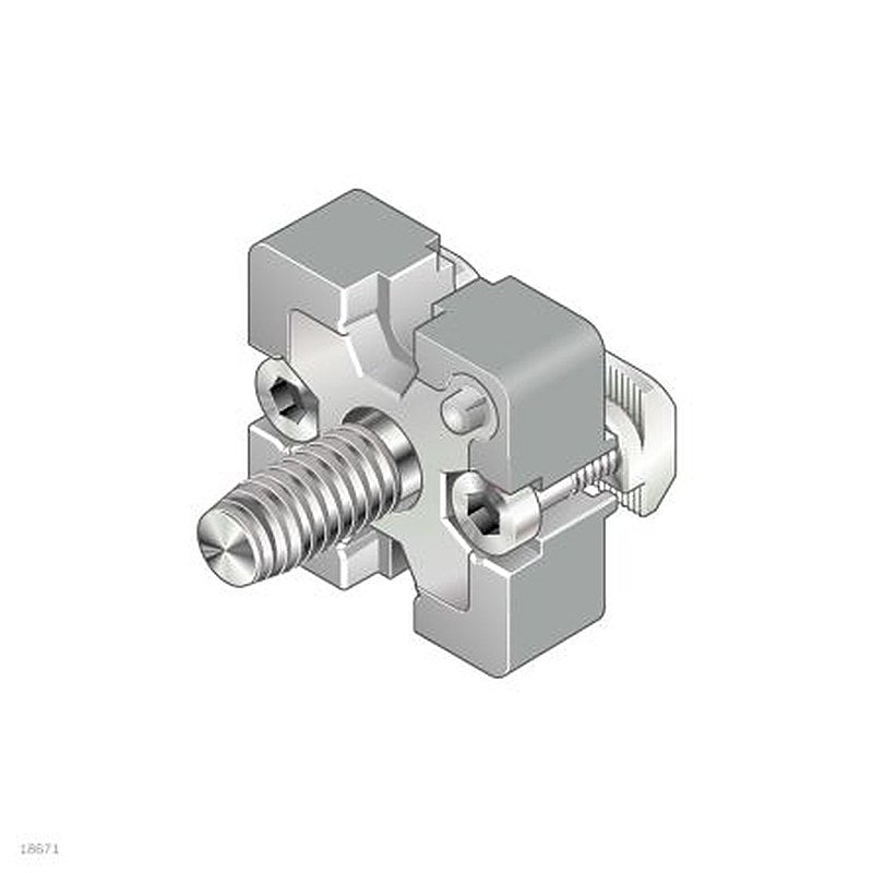 Bosch Rexroth T-Connector, Connecting Component, Strut Profile 10 mm, Groove Size 10 mm