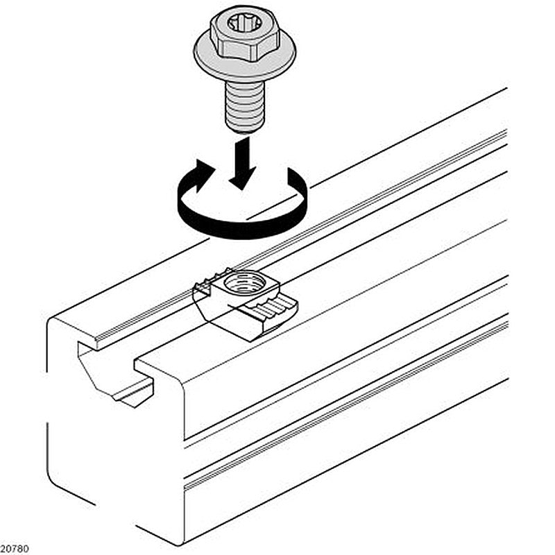 Bosch Rexroth M8 Collar Screw, Connecting Component