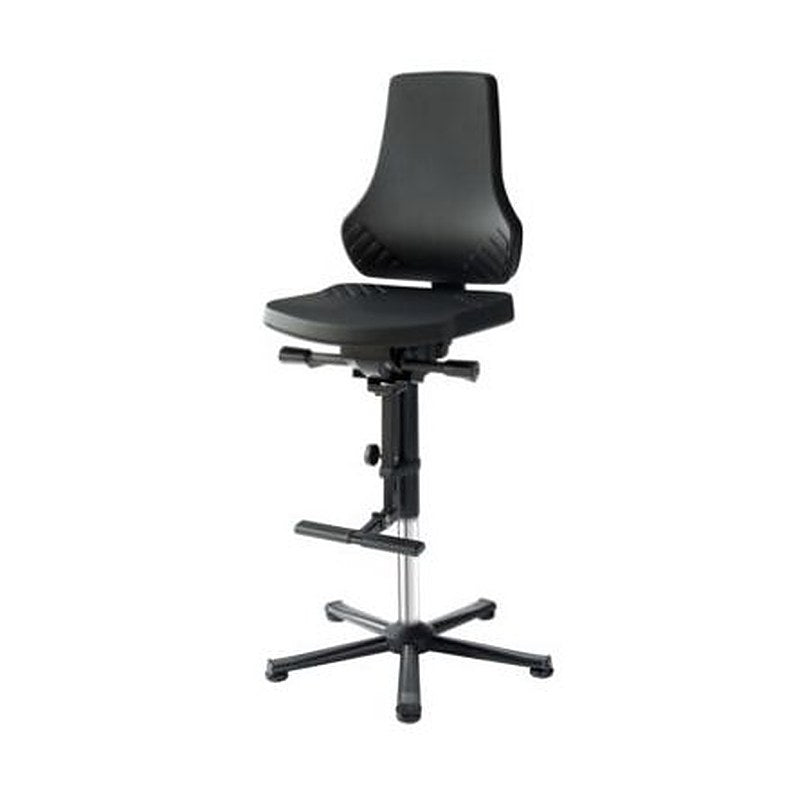 Bosch Rexroth Black Plastic Desk Chair, 120 kg Weight Capacity